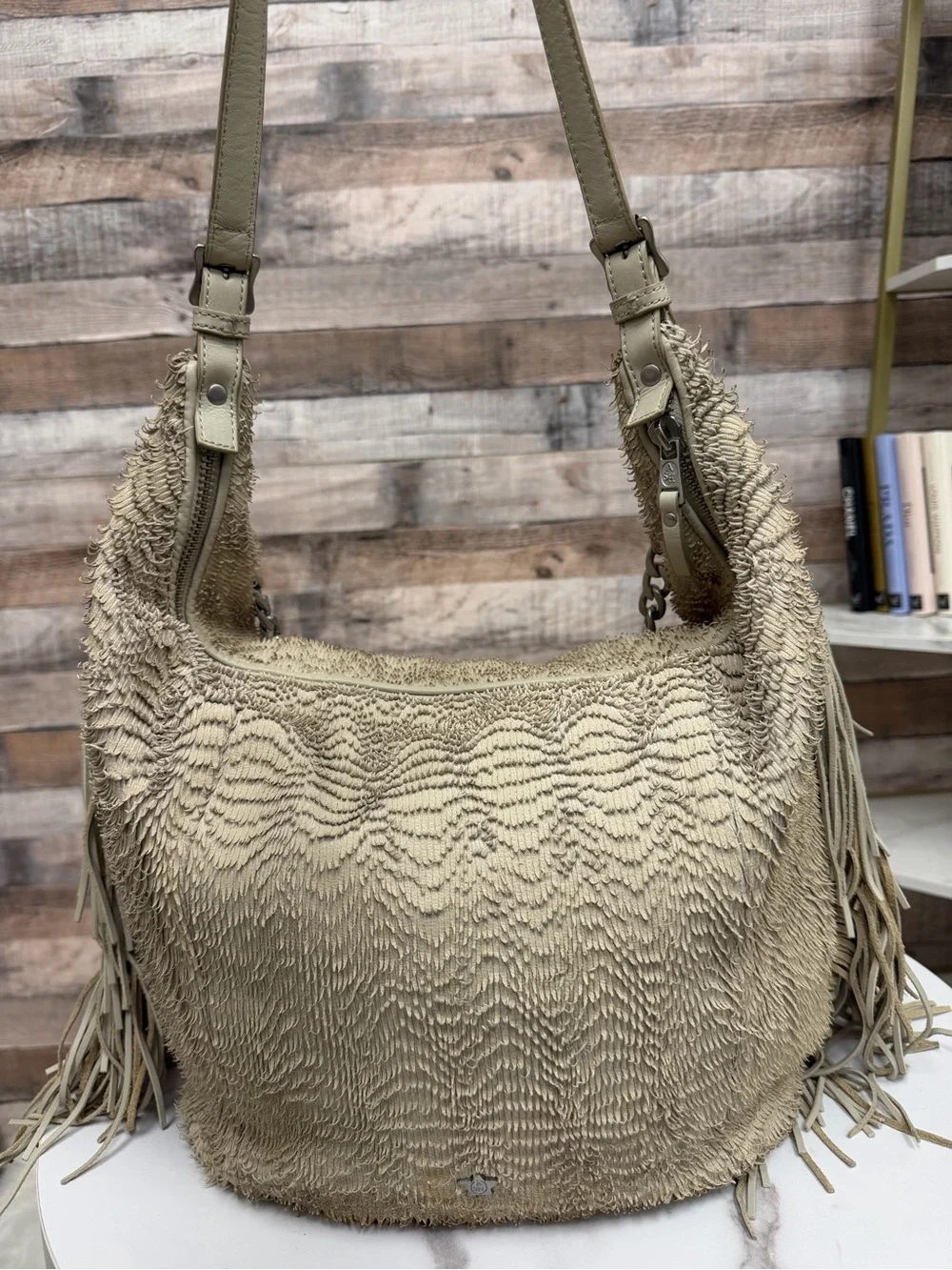 Ash stylish beige